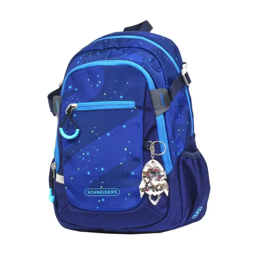 Sac à dos maternelle Walker Cosmonaut - 2 compartiments - bleu - Carpentras