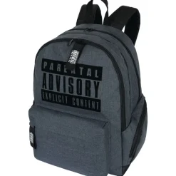 Sac à dos Parental Advisory - 2 compartiments - gris chine - Oberthur