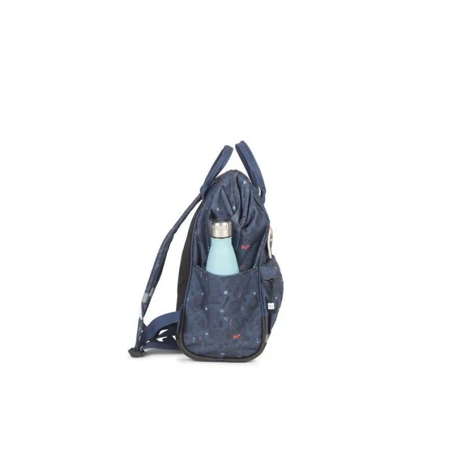 Sac à dos Robot - 1 compartiment - bleu - Pol Fox