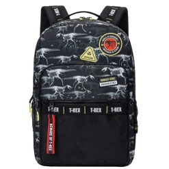 Sac à dos T-Rex - 1 compartiment - noir - Kid'Abord