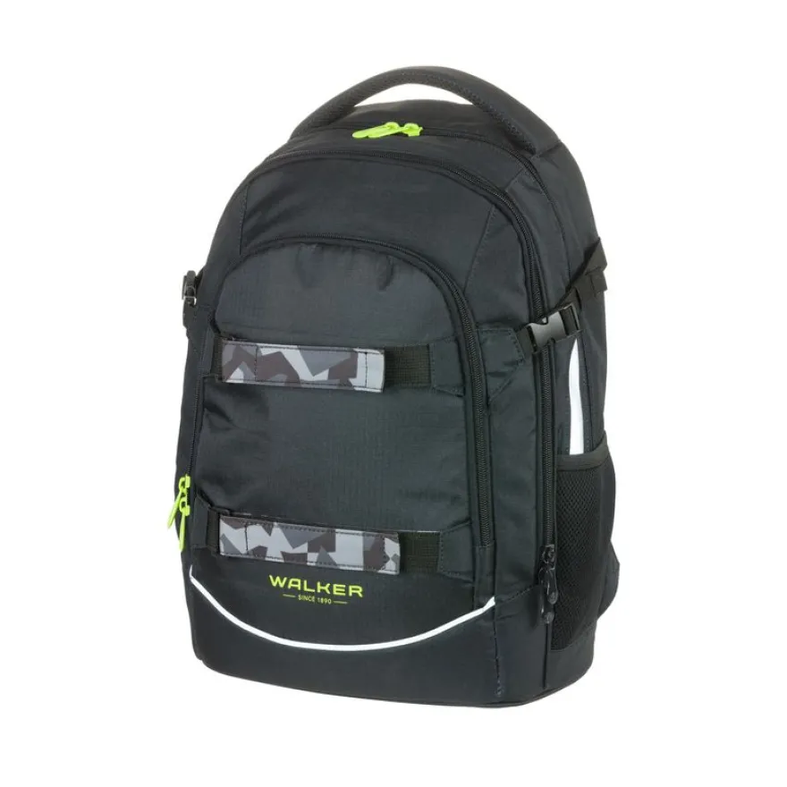 Sac à dos Walker Fame 2.0 - 3 compartiments - uni dark grey - gris foncé