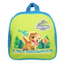 Sac goûter maternelle Jurassic World - 1 compartiment - vert - Bagtrotter