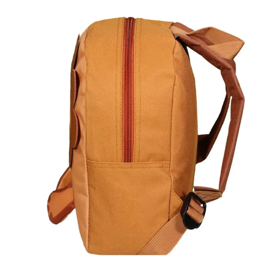 Sac goûter maternelle Kids - 1 compartiment - marron - Bagtrotter