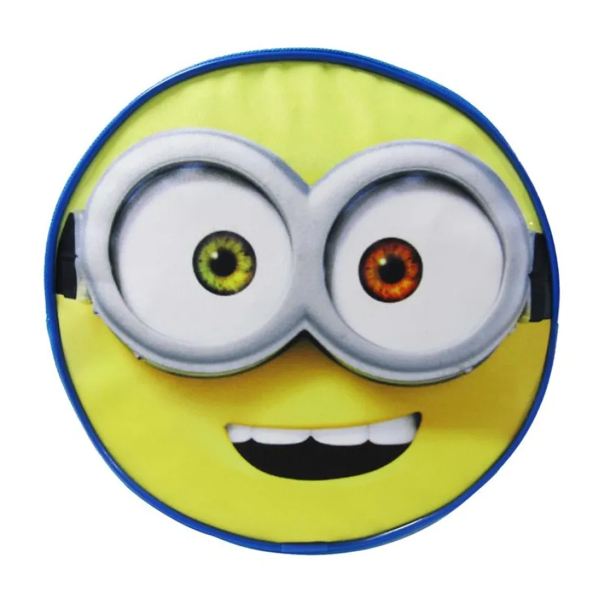 Sac goûter maternelle Les Minions - 1 compartiment - jaune - Bagtrotter