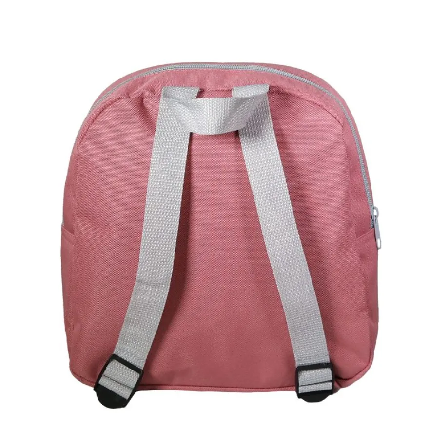 Sac goûter maternelle Marie - 1 compartiment - rose - Bagtrotter