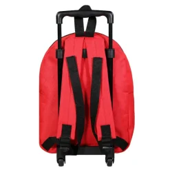 Sac maternelle à roulettes Cars - 1 compartiment - 10L - rouge - Bagtrotter