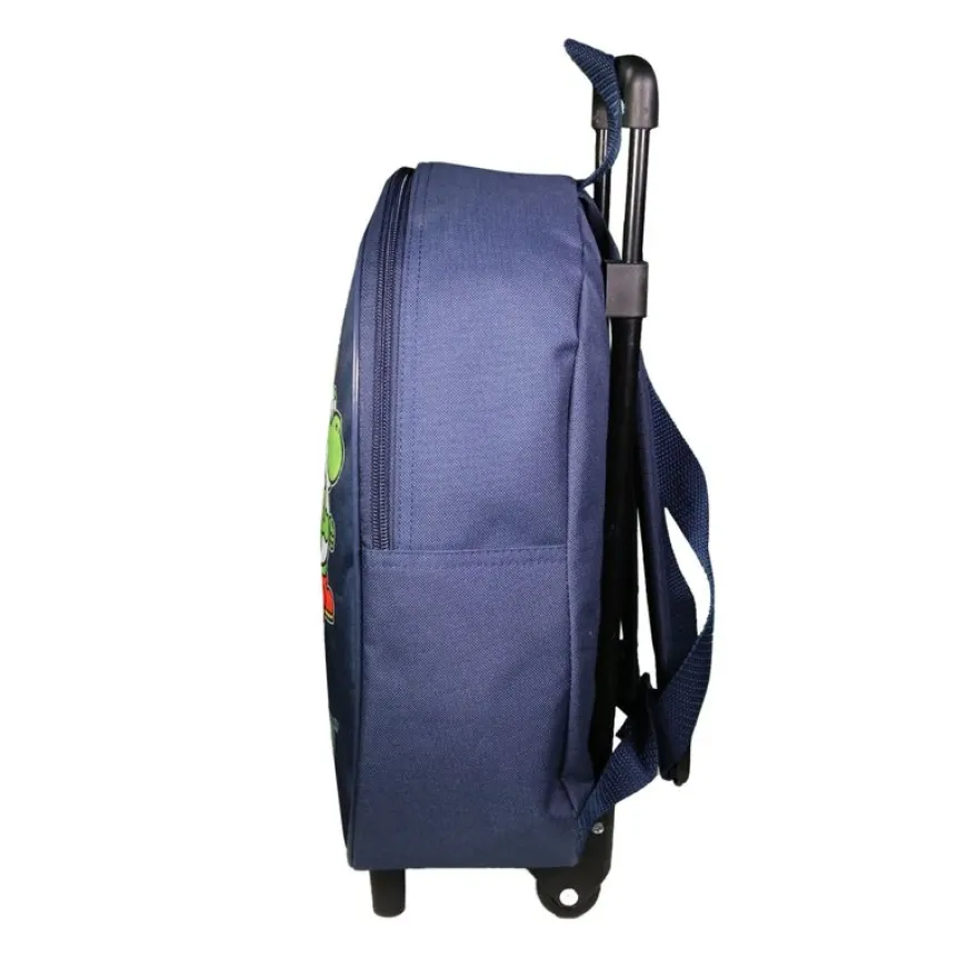 Sac maternelle à roulettes Super Mario - 1 compartiment - bleu - Bagtrotter