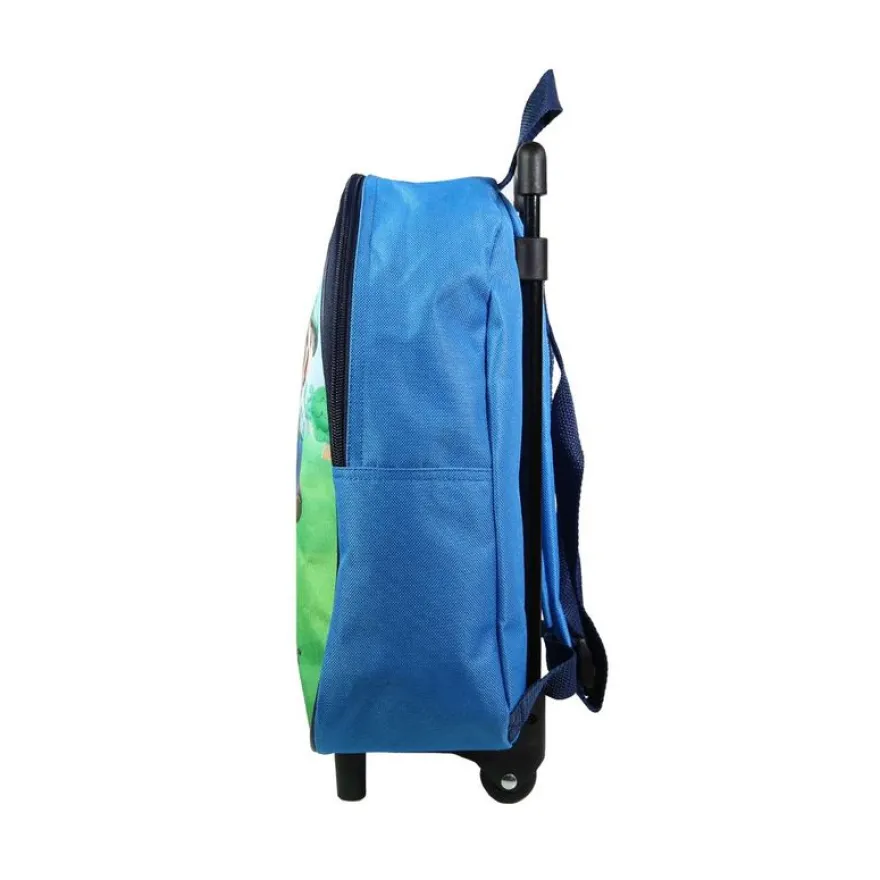 Sac maternelle à roulettes Super Mario - 1 compartiment - bleu - Bagtrotter
