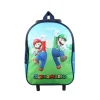 Sac maternelle à roulettes Super Mario - 1 compartiment - bleu - Bagtrotter