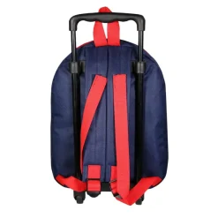 Sac maternelle à roulettes Cars - 1 compartiment - bleu - Bagtrotter