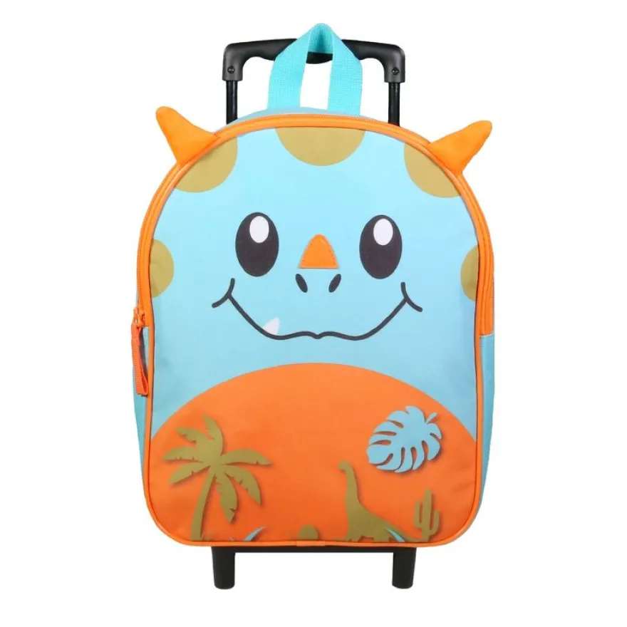 Sac maternelle à roulettes Kids - 1 compartiment - bleu - Bagtrotter