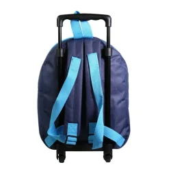 Sac maternelle à roulettes Mickey - 1 compartiment - bleu - Bagtrotter