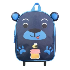 Sac maternelle à roulettes Kids - 1 compartiment - bleu - Bagtrotter