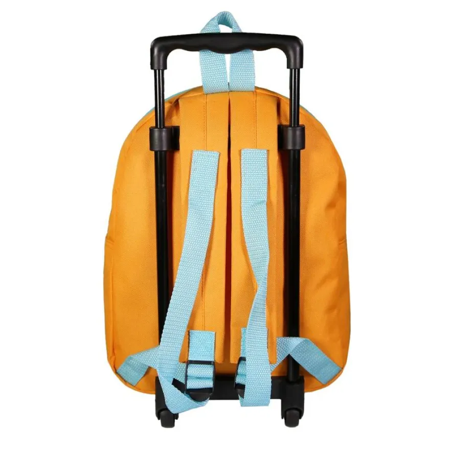 Sac maternelle à roulettes Le Roi Lion - 1 compartiment - jaune - Bagtrotter
