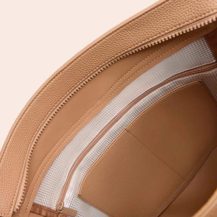 Sac Seau Diane - 33 cm - 1 compartiment - camel - Biopic