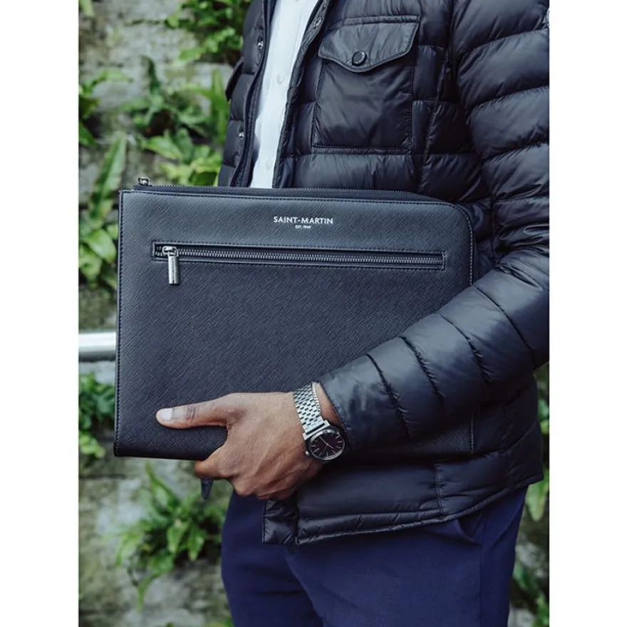 Saint-Martin - Housse d'ordinateur noir Georges - 13" - Viquel