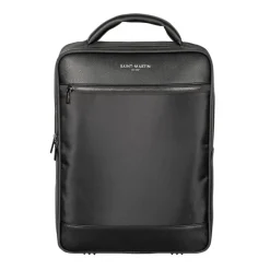 Saint-Martin - Sac à dos pour ordinateur noir Jules - 2 compartiments - 15,6" - Viquel