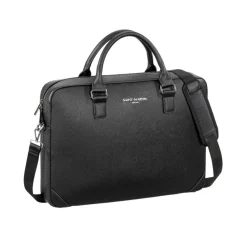 Saint-Martin - Sacoche ordinateur noir Noah - 1 compartiment - 15,6" - Viquel