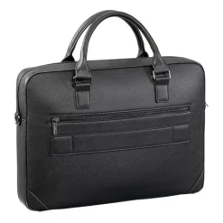 Saint-Martin - Sacoche ordinateur noir Noah - 1 compartiment - 15,6" - Viquel