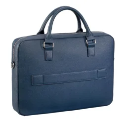 Saint-Martin - Sacoche ordinateur bleu Camille - 1 compartiment - 15,6" - Viquel