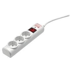 SALICRU SPS SAFE 3 - Multiprise avec interrupteur 3 prises - 1,5m