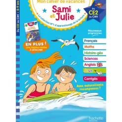 Sami et Julie - Du CE2 au CM1 - Cahier de vacances