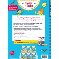Sami et Julie - Du CE2 au CM1 - Cahier de vacances