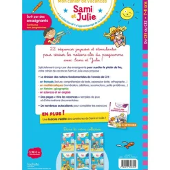 Sami et Julie - Du CE1 au CE2 - Cahier de vacances