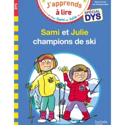 Sami et Julie- Spécial DYS (dyslexie) Sami et Julie, champions de ski