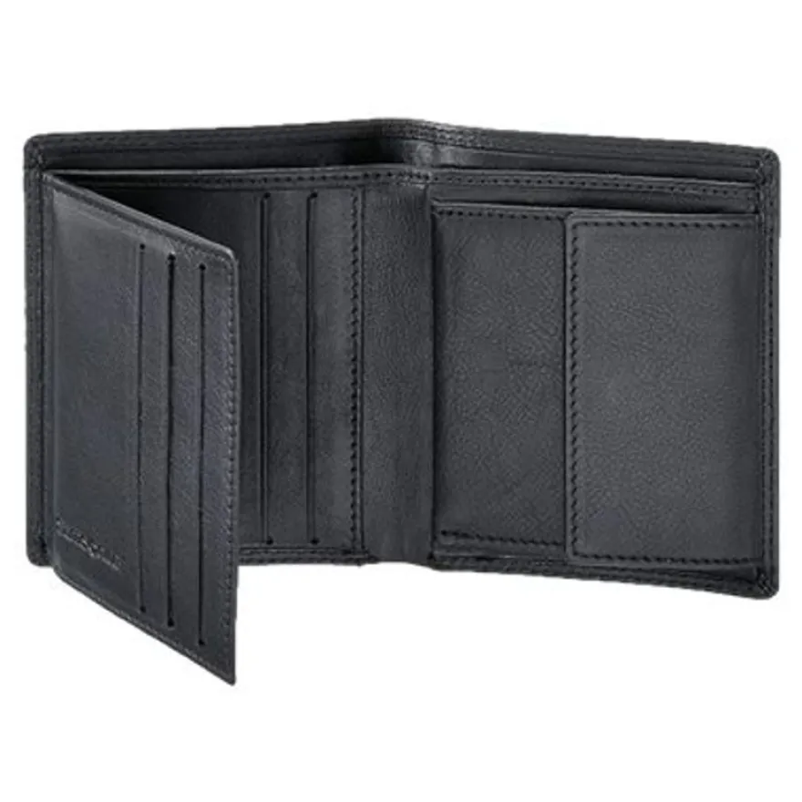 Samsonite Attack SLG M - Portefeuille cuir noir