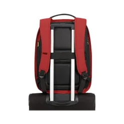 Samsonite Securipak - Sac à dos antivol pour ordinateur portable 15,6" - rouge