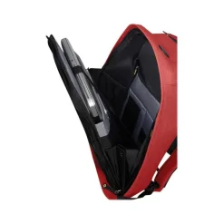 Samsonite Securipak - Sac à dos antivol pour ordinateur portable 15,6" - rouge