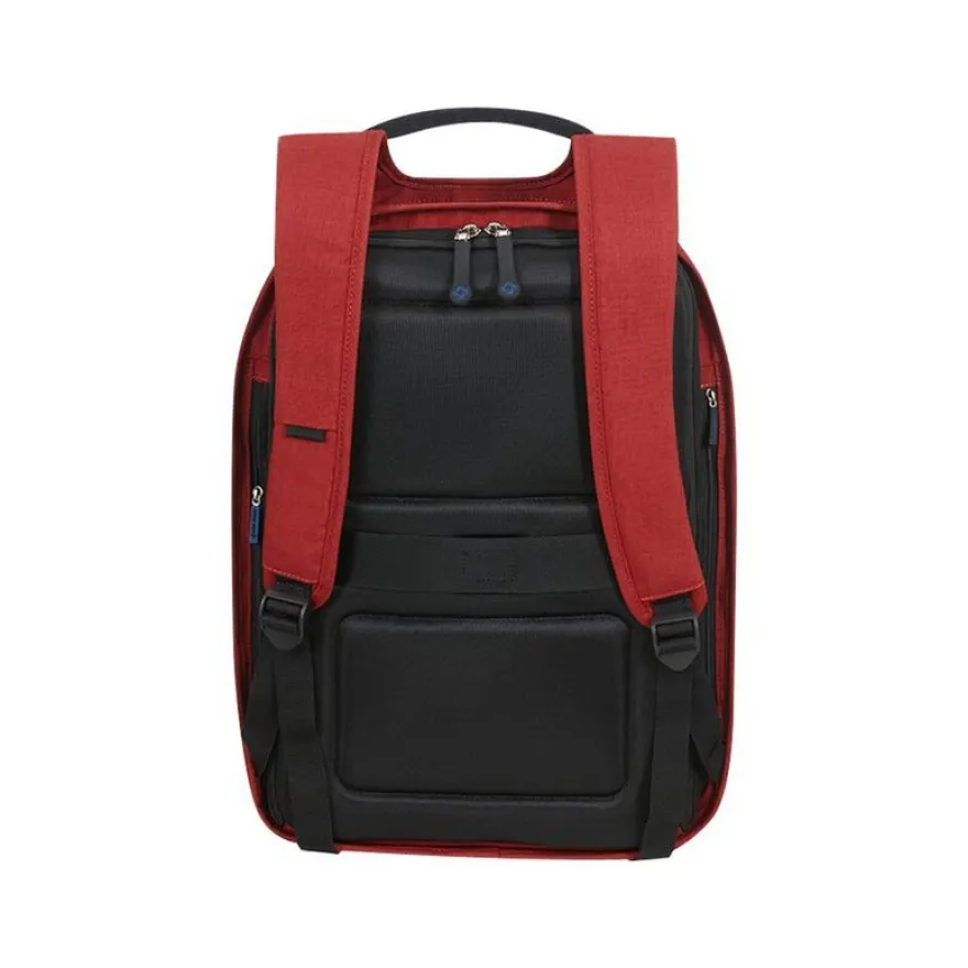 Samsonite Securipak - Sac à dos antivol pour ordinateur portable 15,6" - rouge