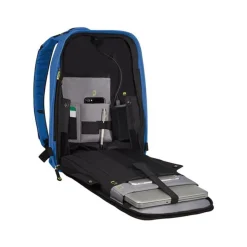 Samsonite Securipak - Sac à dos antivol pour ordinateur portable 15,6" - bleu