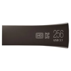 Samsung BAR Plus MUF-256BE4 - Clé USB 256 Go - USB 3.1 Gen 1 - gris