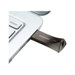 Samsung BAR Plus MUF-256BE4 - Clé USB 256 Go - USB 3.1 Gen 1 - gris