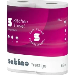 Satino Prestige - 2 rouleaux d’essuie-tout