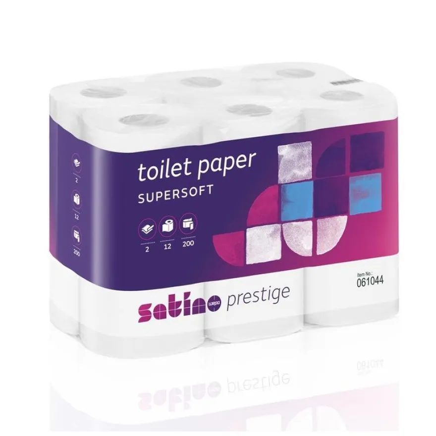 Satino Prestige - Papier Toilette petits rouleaux - MT1 compatible