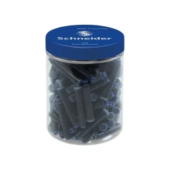 Schneider - 100 cartouches d'encre - bleu