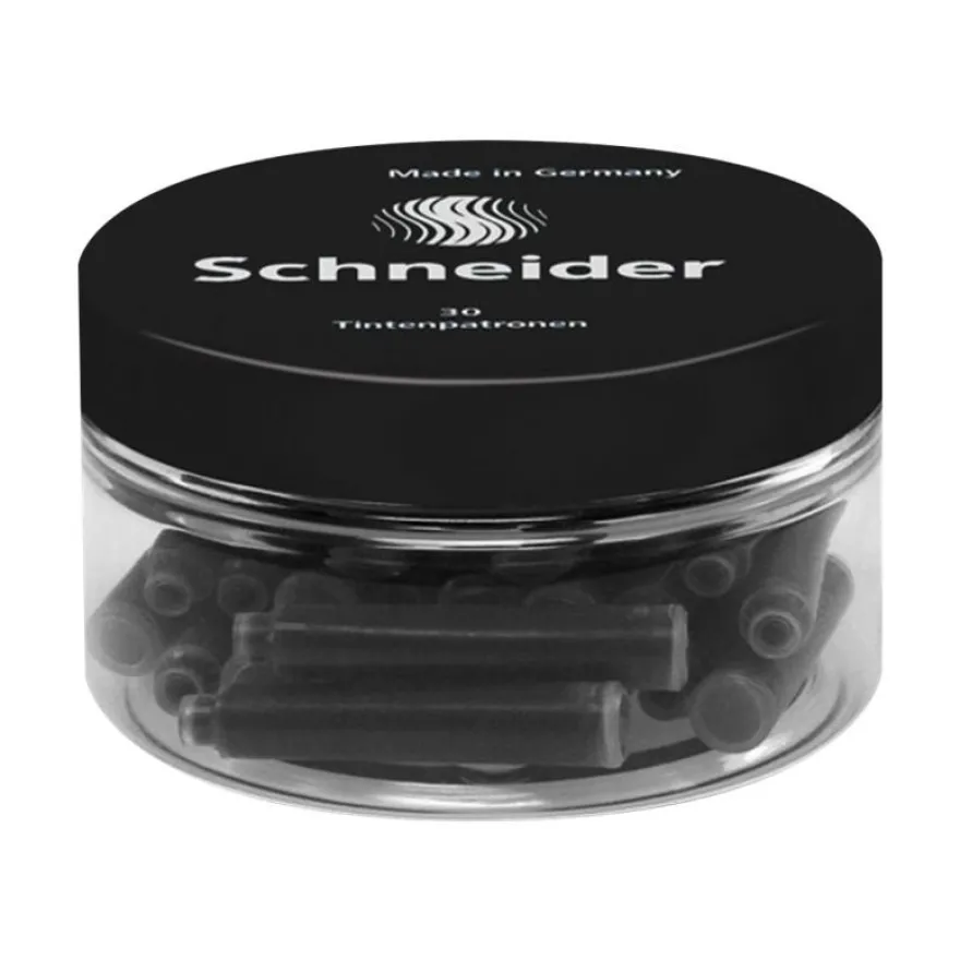 Schneider - 30 cartouches d'encre - noir