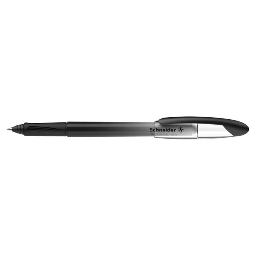 Schneider - Voyage - Roller à cartouche Black+White - pointe moyenne (M) - bleu roi