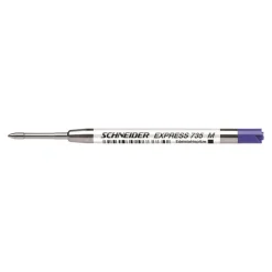 Schneider Express 735 - Recharge pour stylo à bille - bleu - pointe moyenne