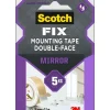 Scotch - Ruban adhésif Double face - Fix™ Miroirs & pièces humides, Jusqu'à 5kg 19mm x 1,5m