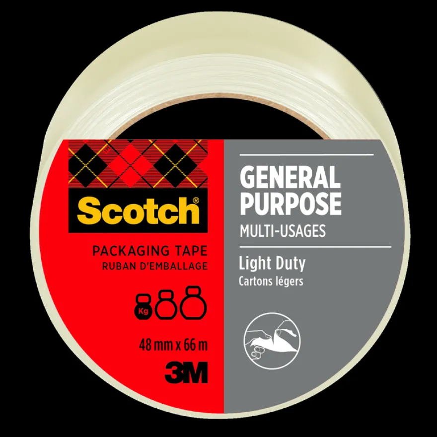 Scotch - Ruban adhésif multi-usages - 48 mm x 66 m - transparent