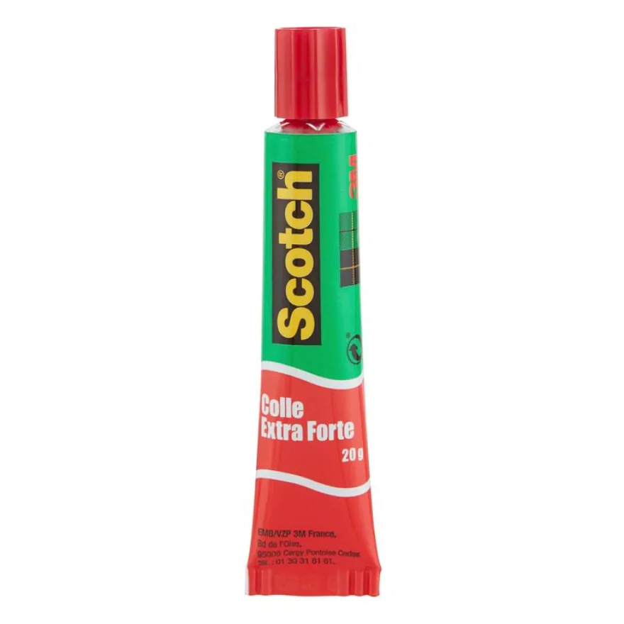 Scotch - Tube de colle - super résistant - 20 g