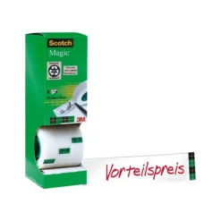 Scotch Magic 8-1933R8 - Ruban de bureau - 19 mm x 33 m (pack de 8)