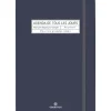 Semainier Perpétuel - pages de calendrier non datées - 15,1 x 21,5 cm - marine - Oberthur