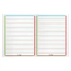 Serpodile - Cahier de notes - reliure cousue - 170 x 220 mm - 24 feuilles / 48 pages - ligné