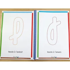 Serpodile - Cahier Je m'entraine à écrire en écriture cursive - A5
