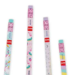 Set de 4 crayons à papier hb parfumés unicorn